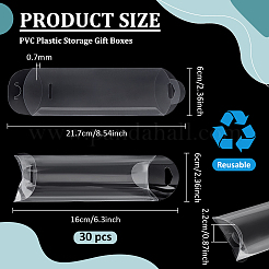 Kissen PVC-Kunststoff-Aufbewahrungsgeschenkboxen&nbsp;CON-WH0085-189