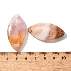 Pendentifs en agate dentelle améthyste naturelle&nbsp;G-A244-08G