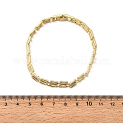 Panther-Kettenarmbänder aus Messing für Männer und Frauen&nbsp;BJEW-H630-01G