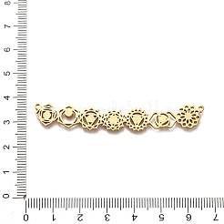 Chakra-Anhänger aus Edelstahl 304&nbsp;STAS-F367-15A-G