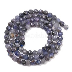 Natürliche Tansanitblau Perlen Stränge&nbsp;G-C255-A01-4mm