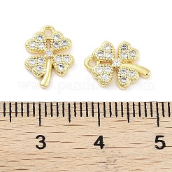 Messing micro pave klare zirkonia anhänger&nbsp;ZIRC-P120-16G