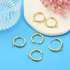 10 pz 201 orecchini a cerchio huggie in acciaio inossidabile&nbsp;STAS-SZ0003-21B