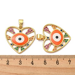 Veri pendenti in ottone placcato oro 18k&nbsp;KK-L209-011G-02