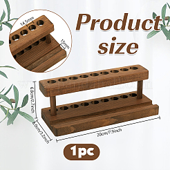 Support de rangement pour stylos en bois&nbsp;ODIS-WH0038-241A-1