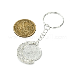 Porte-clés pendentif cabochon en alliage&nbsp;KEYC-JKC01137-03