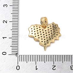 Ottone micro spianare pendenti zirconi&nbsp;KK-C140-05E-G