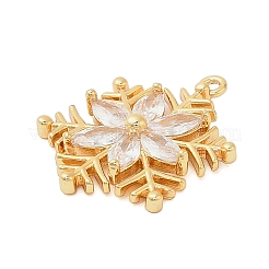 Pendentifs en laiton micro pavé de zircones cubiques&nbsp;LS-KK-I380-02G