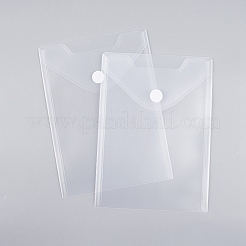 Dossiers d'enveloppes en plastique transparent&nbsp;AJEW-DJ0004-59C