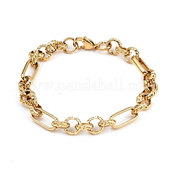 Figaro-Kettenarmbänder aus 304er Edelstahl für Damen&nbsp;LS-BJEW-Z143-06G