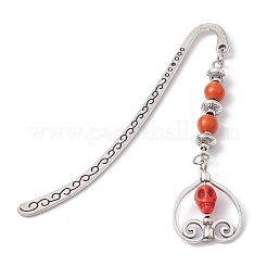 Segnalibri con gancio in stile tibetano&nbsp;AJEW-JK00243