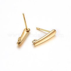 Accesorios para pendientes de acero inoxidable 304 con revestimiento iónico (IP)&nbsp;STAS-H467-05G