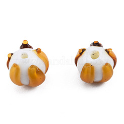 Chapelets de perles vernissées manuelles&nbsp;LAMP-N021-44C