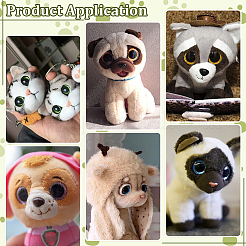 DIY-Sets zum Herstellen von Puppenaugen&nbsp;DIY-WH0622-665A