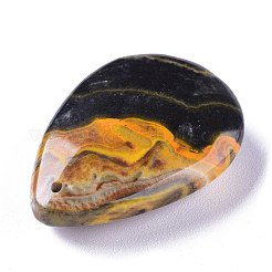 Pendentifs en jaspe bourdon naturel&nbsp;G-A179-02A