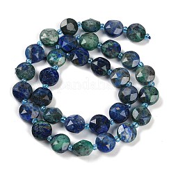 Natürliche Chrysokolla und Lapislazuli Perlen&nbsp;G-C116-A18-01