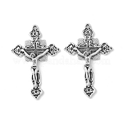 Pendente in lega stile tibetano&nbsp;TIBEP-3035-AS-RS