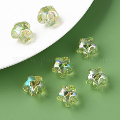 Botones acrílicos transparentes de 1 agujero&nbsp;MACR-S373-129-C02
