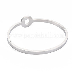 Strass Donut Armreif&nbsp;BJEW-N017-018P