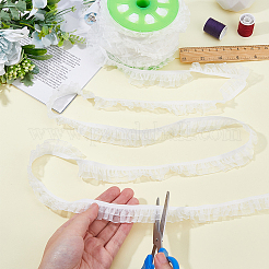 Ruban de dentelle plissée en nylon&nbsp;OCOR-WH0078-310B