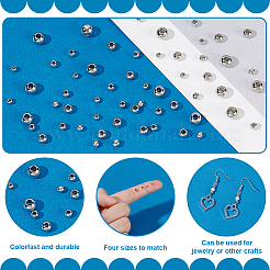 200pcs 4 Arten Messingperlen&nbsp;KK-BC0013-83