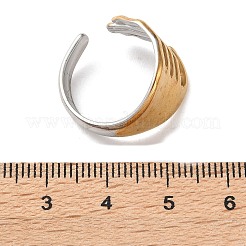Fingerringe aus Edelstahl 304&nbsp;LS-RJEW-P170-02C-G