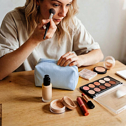 16 Stück 4 Farben PU-Leder Make-up-Aufbewahrungstasche&nbsp;MRMJ-GA0001-31