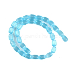 Fili di perline di selenite naturale&nbsp;G-F750-14
