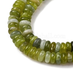 Natur Xiuyan Jade Perlen Stränge&nbsp;G-L624-H05-6x2mm