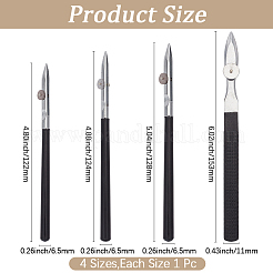 1 stylo à tracer en fer forgé&nbsp;AJEW-GF0014-40
