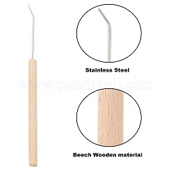 Set di strumenti per maglieria in legno&nbsp;TOOL-WH0018-22