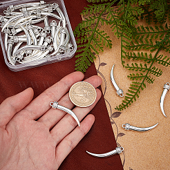 Colgantes de aleación de estilo tibetano 40pcs&nbsp;TIBEP-SC0002-03