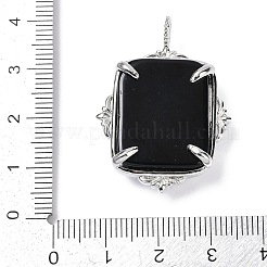 Natürlichen Obsidian Anhänger&nbsp;G-I381-01P-06