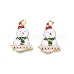 Crémaillère placage pendentifs en émail d'alliage&nbsp;ENAM-N055-170A