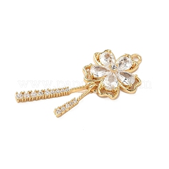Colgante micropavé cubic zirconia de latón&nbsp;KK-S531-13G-B