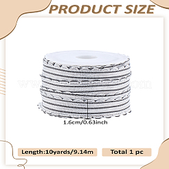 10 Yards einseitiges Satinband&nbsp;SRIB-LP0001-21