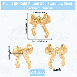 20 pendentif en acier inoxydable 304&nbsp;STAS-BBC0007-78G