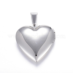 Pendentifs médaillons en acier inoxydable 316 anti-ternissement&nbsp;X-STAS-N0016-03P