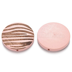Perle di legno naturale verniciate&nbsp;WOOD-N006-06J