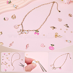 Kit fai da te per realizzare braccialetti e collane&nbsp;DIY-BM0002-59