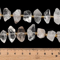 Granos de cristal de cuarzo natural hebras&nbsp;G-F833-T02-03