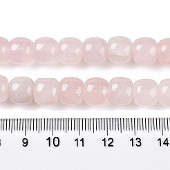 Natürlichen Rosenquarz Perlen Stränge&nbsp;G-T138-133