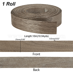 Kantenstreifen aus schwarzem Walnussholz&nbsp;DIY-WH0504-286B