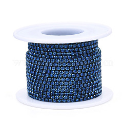 Électrophorèse fer strass strass chaînes&nbsp;CHC-Q009-SS6.5-B11