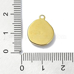 Ionenplattierung (IP) 304 Edelstahlanhänger&nbsp;STAS-B058-19G-04