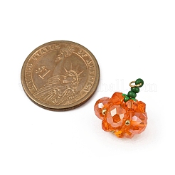 Anhänger aus Glasperlen mit Halloween-Motiv&nbsp;PALLOY-MZ00775-01