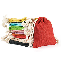 22 pz 11 colori sacchetti di imballaggio in tessuto rettangolari&nbsp;ABAG-TA0001-87A