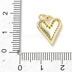 Ottone micro spianare pendenti zirconi&nbsp;KK-H255-23G