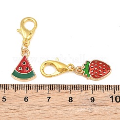 40 pieza de dijes de aleación esmaltados para zapatos&nbsp;HJEW-PH02499
