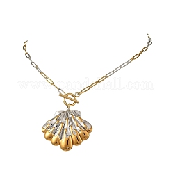 Colliers avec pendentif en forme de coquillage&nbsp;NJEW-JN06572